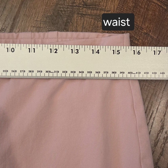 J. Jill Pink Pull on Pants Size 10 Premium bistretch Crop Length - Picture 5 of 11